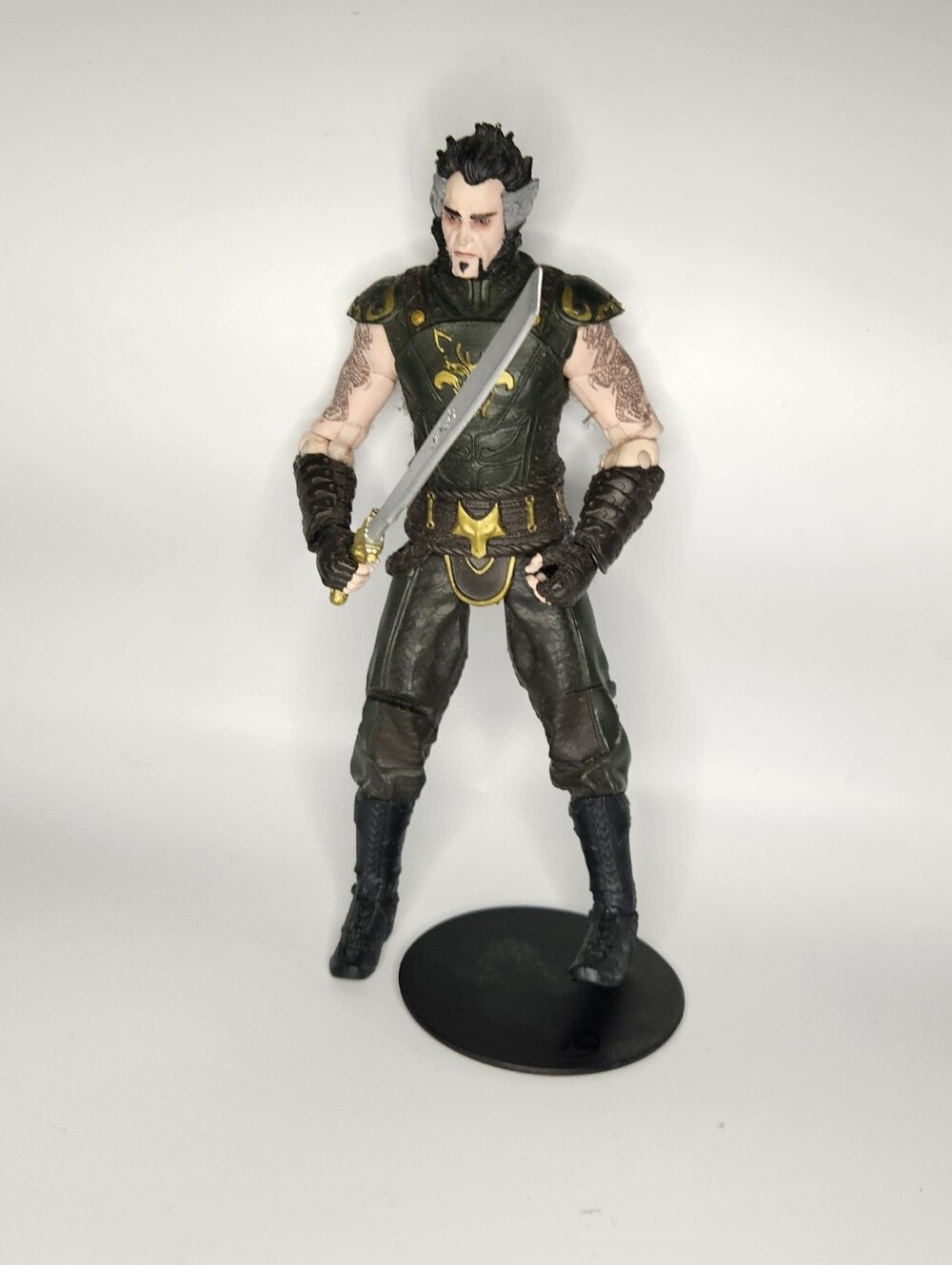 McFarlane DC Multiverse Ras Al Ghul Batman Arkham City 7” Action Figure Loose